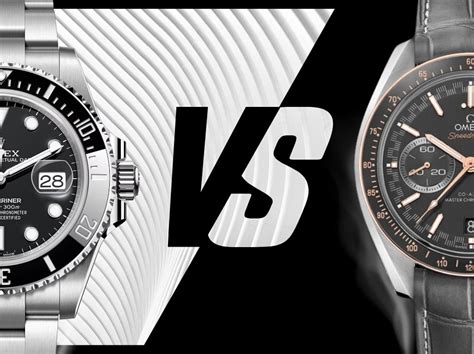 omega vs rolex qualität